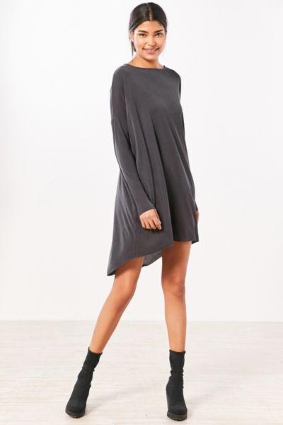 Silence + Noise Vienna Long-sleeve Dolman Mini Dress
