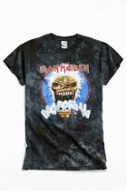 Urban Outfitters Iron Maiden Dyed Metal Tee,black,s