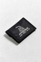 Urban Outfitters Rothco Embroidered Wallet,black,one Size