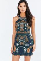 Urban Outfitters J.o.a. Embroidered Tank Dress