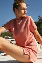Op For Uo Short Sleeve Fleece Top