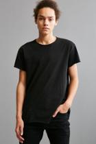 Urban Outfitters Franklin Wide Neck Raw Cut Tee