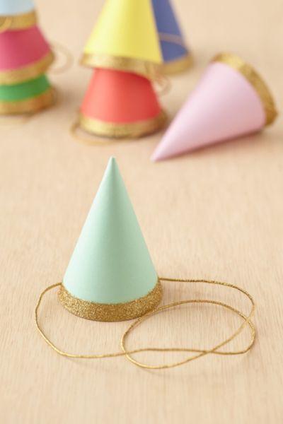 Urban Outfitters Glitter Party Hats Set