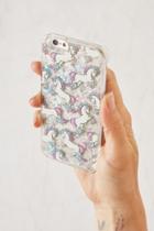 Urban Outfitters Skinnydip Pony Glitter Iphone 6/6s Case