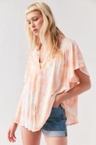 Urban Outfitters Ecote Desiree Button-front Blouse