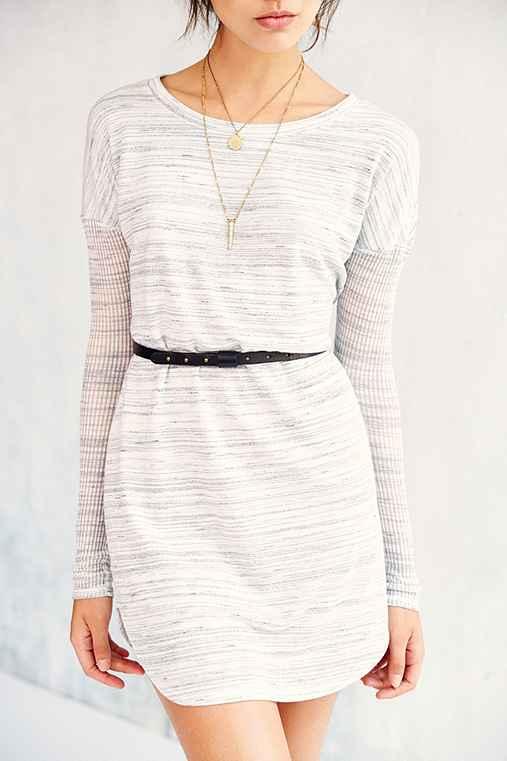 Urban Outfitters Bdg Collar Pin Skinny Belt,black,l