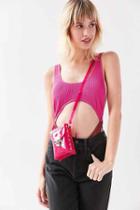 Urban Outfitters Dolly Pvc Crossbody Bag,pink,one Size
