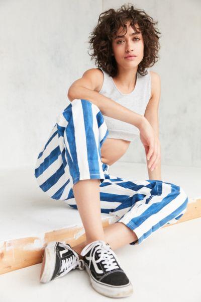 Urban Outfitters Bdg Jerri Striped High-rise Jean