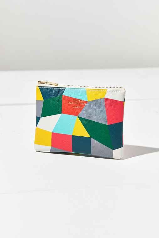 Urban Outfitters Delfonics Mosaic Small Pouch,orange,one Size