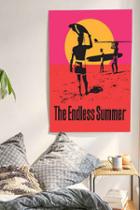 Urban Outfitters Bruce Brown Films Endless Summer 50th Anniversary Edition Poster,pink,one Size