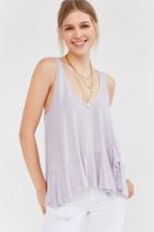 Urban Outfitters Truly Madly Deeply Ballerina Ruffle Tank Top