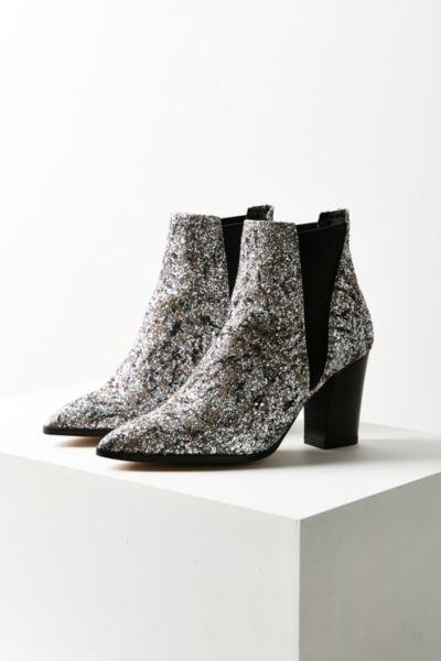 Intentionally Blank Glitter Chelsea Boot