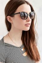 Urban Outfitters Marley Petite Cat-eye Sunglasses,black,one Size