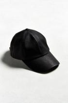 Urban Outfitters Uo Faux Leather Baseball Hat
