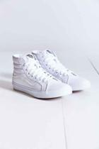 Urban Outfitters Vans Sk8-hi Slim Sneaker,white,w 6/m 4.5