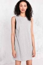 Urban Outfitters Bdg Jane Muscle Tee Dress,grey,s