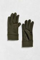 Urban Outfitters Tech Glove,olive,one Size