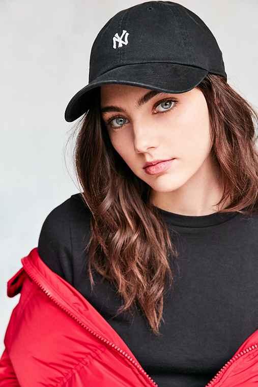 Urban Outfitters American Needle Classic Micro Ballpark Varient Baseball Hat,black,one Size