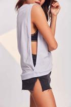 Urban Outfitters Bdg 1985 Drop Armhole Muscle Tank Top,lavender,m