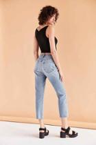 Urban Outfitters Agolde Riley High-rise Cropped Jean - Blue Rock,indigo,32