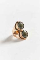 Urban Outfitters Double Layer Mood Ring,gold,6