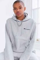 Urban Outfitters Champion + Uo Mini Logo Hoodie Sweatshirt,grey,m