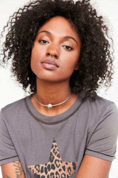 Luv Aj Baroque Statement Choker Necklace