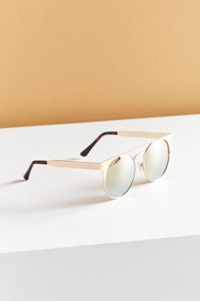 Quay The In Crowd Round Sunglasses