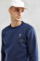 Urban Outfitters Lacoste X Peanuts Sweatshirt,navy,xl