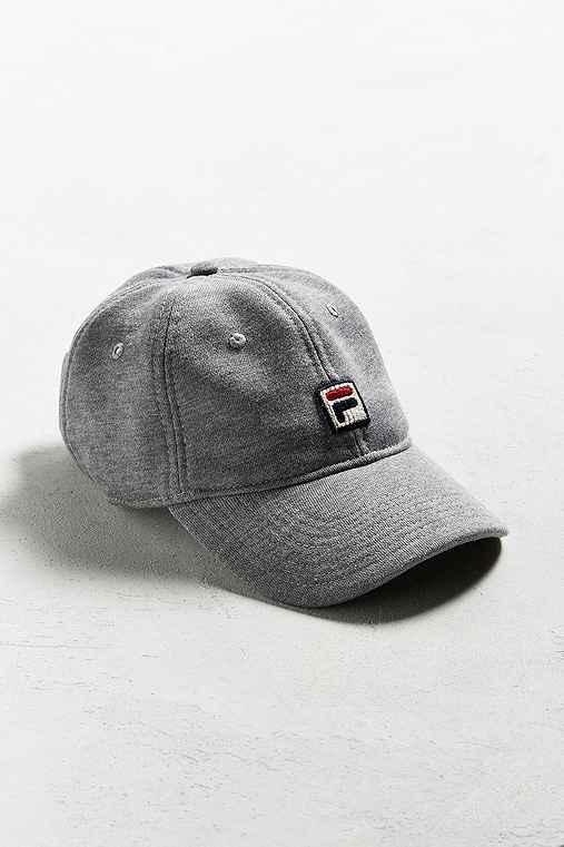 Urban Outfitters Fila + Uo Jersey Baseball Hat,grey,one Size