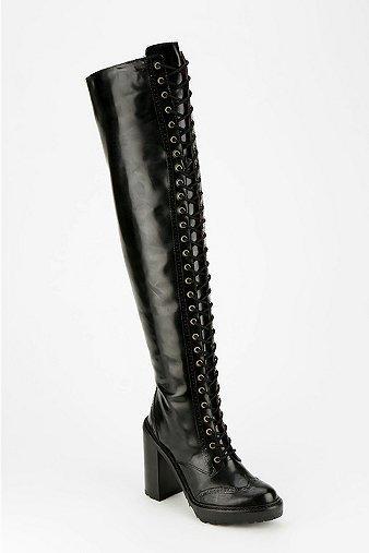 Jeffrey Campbell Tyson Lace-up Over-the-knee Boot