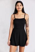 Urban Outfitters Silence + Noise Square-neck Fit + Flare Mini Dress