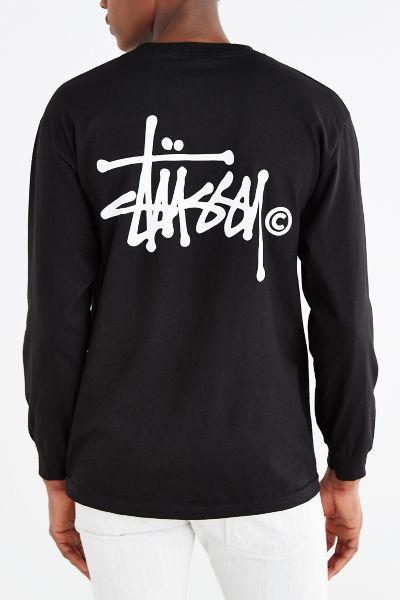Stussy Basic Logo Long-sleeve Tee
