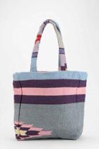 Urban Outfitters Ecote Oversized Printed Tote Bag,blue,one Size