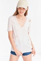 Urban Outfitters Truly Madly Deeply Suki Destructed Tee