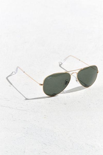 Ray-ban Gold Aviator Sunglasses