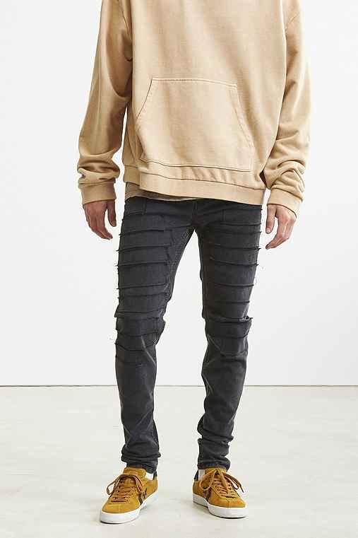 Urban Outfitters Cheap Monday Tight Patched Skinny Jean,washed Black,36