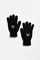 Urban Outfitters Skull Glove,black,one Size