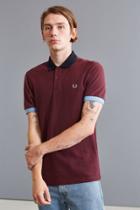 Fred Perry Colorblocked Pique Polo Shirt