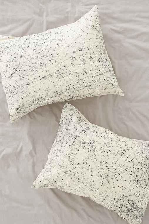 Urban Outfitters Magical Thinking Thora Tie-dye Sham Set,grey,one Size