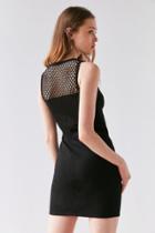 Urban Outfitters Silence + Noise Mesh Insert Bodycon Dress