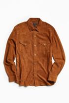 Urban Outfitters Cpo Suede Western Shirt