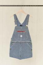 Urban Outfitters Vintage Pointer Brand Railroad Stripe Overall Short,assorted,one Size