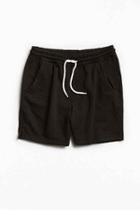 Urban Outfitters Uo Lucian Knit Volley Short,black,xl