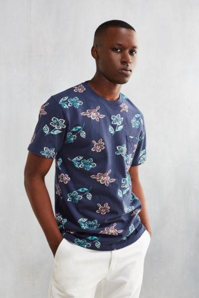 Urban Outfitters Uo Printed Pocket Tee