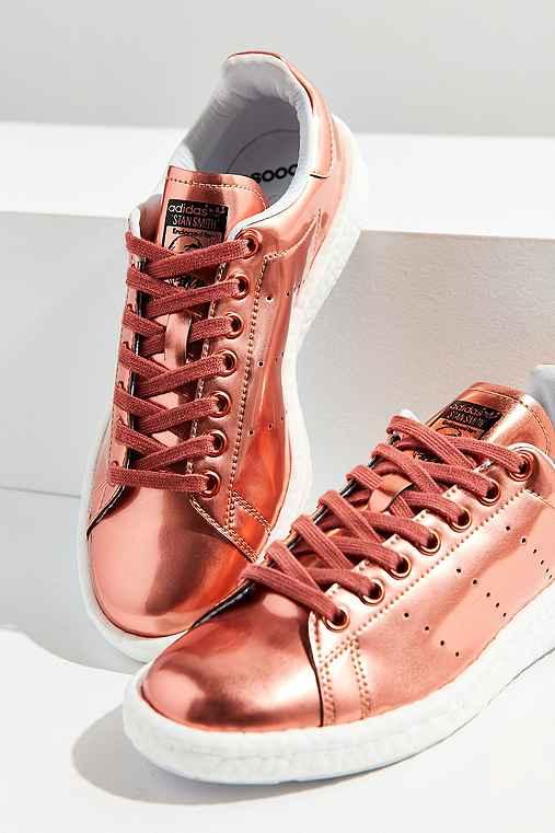 Urban Outfitters Adidas Stan Smith Metallic Boost Sneaker,copper,9
