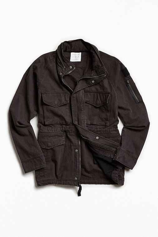 Urban Outfitters Uo M-65 Field Jacket,black,xl
