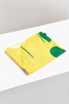 Urban Outfitters Baggu Spring Medium Flat Zip Pouch,yellow,one Size