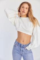 Urban Outfitters Silence + Noise Field Notes Balloon Sleeve Tee