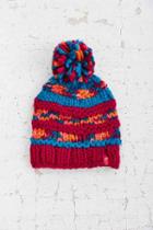 Urban Outfitters The North Face Nanny Knit Beanie,plum,one Size